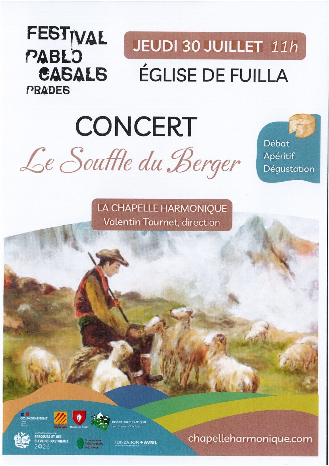 CONCERT LE SOUFFLE DU BERGER  Fuilla