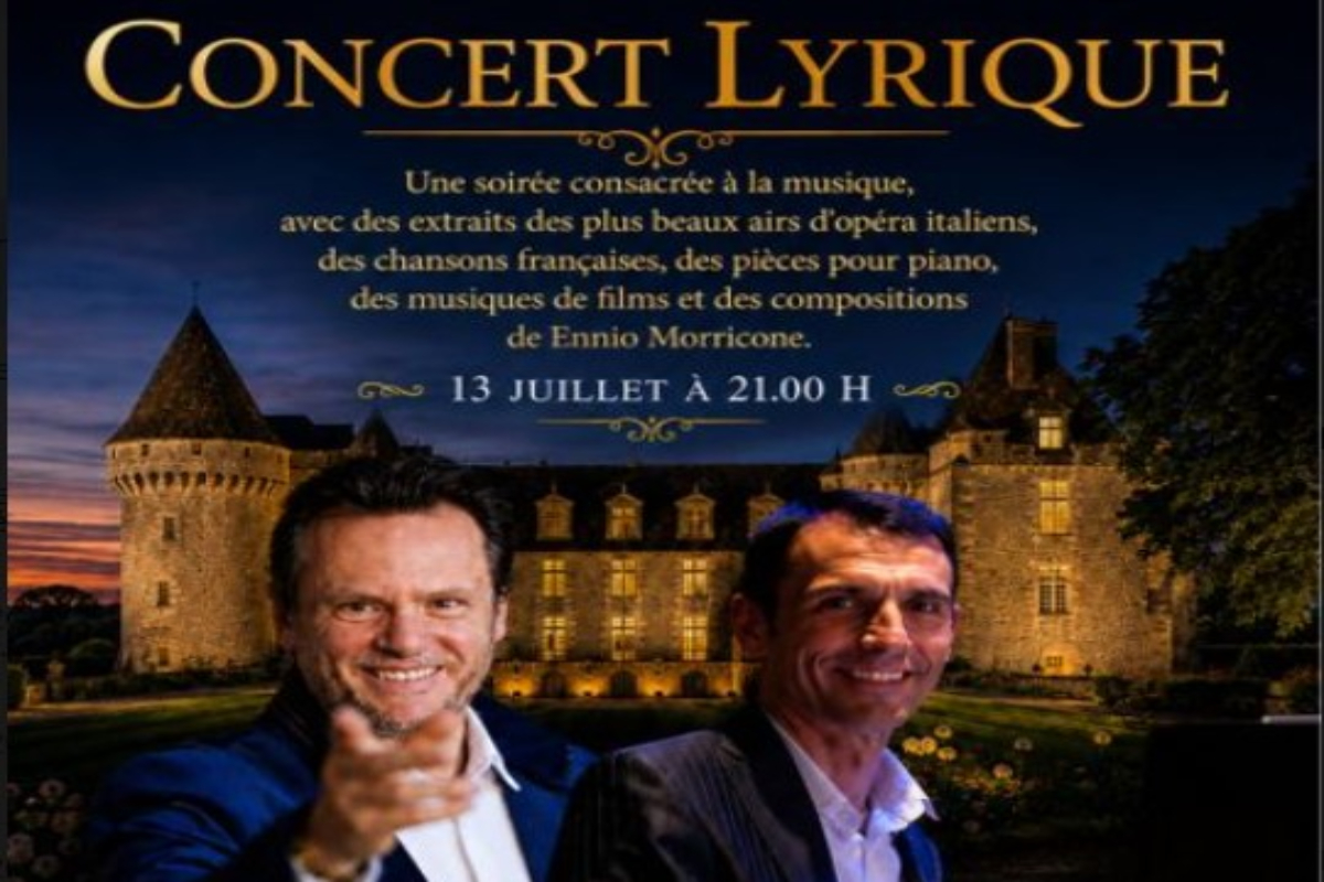 Concert lyrique Comité de jumelage Monbazillac 2026-07-13