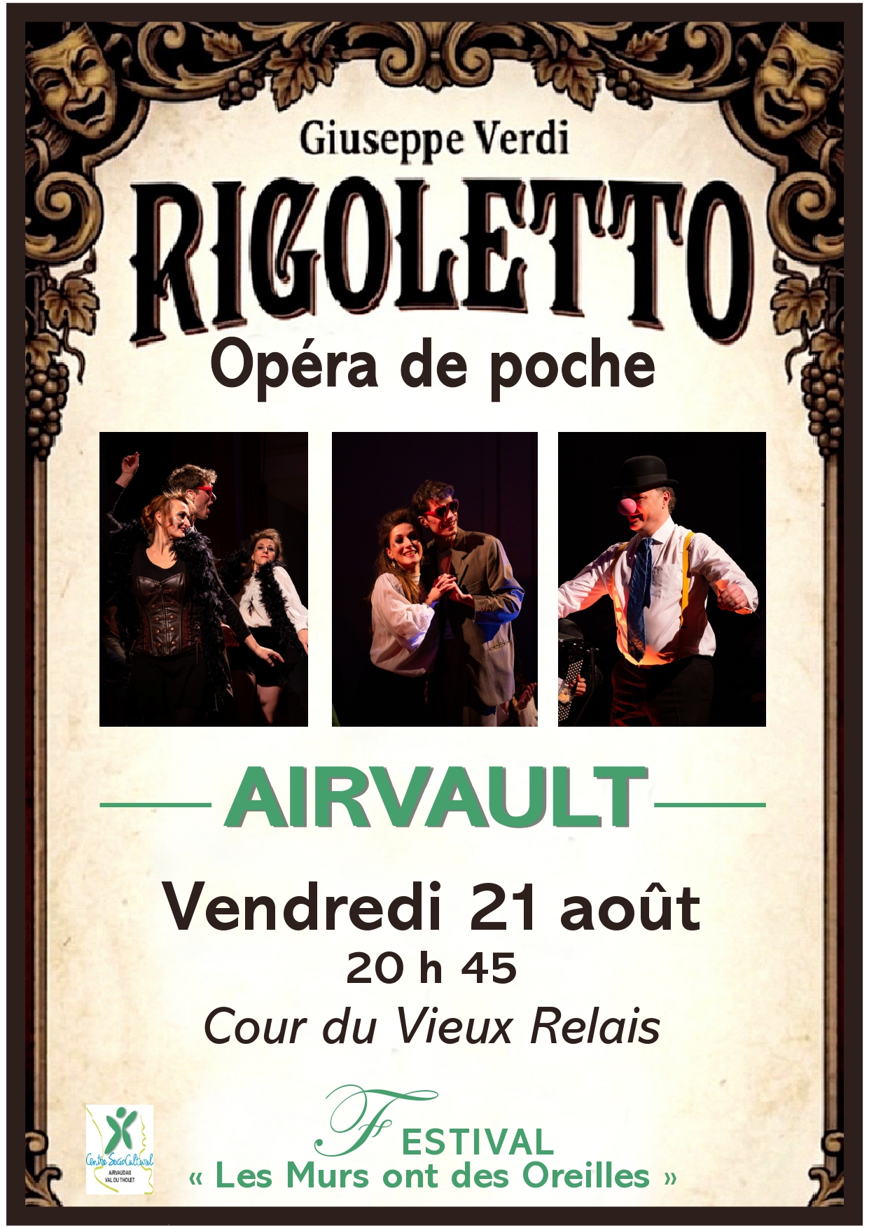 Concert Opéra de poche Rigoletto de VERDI