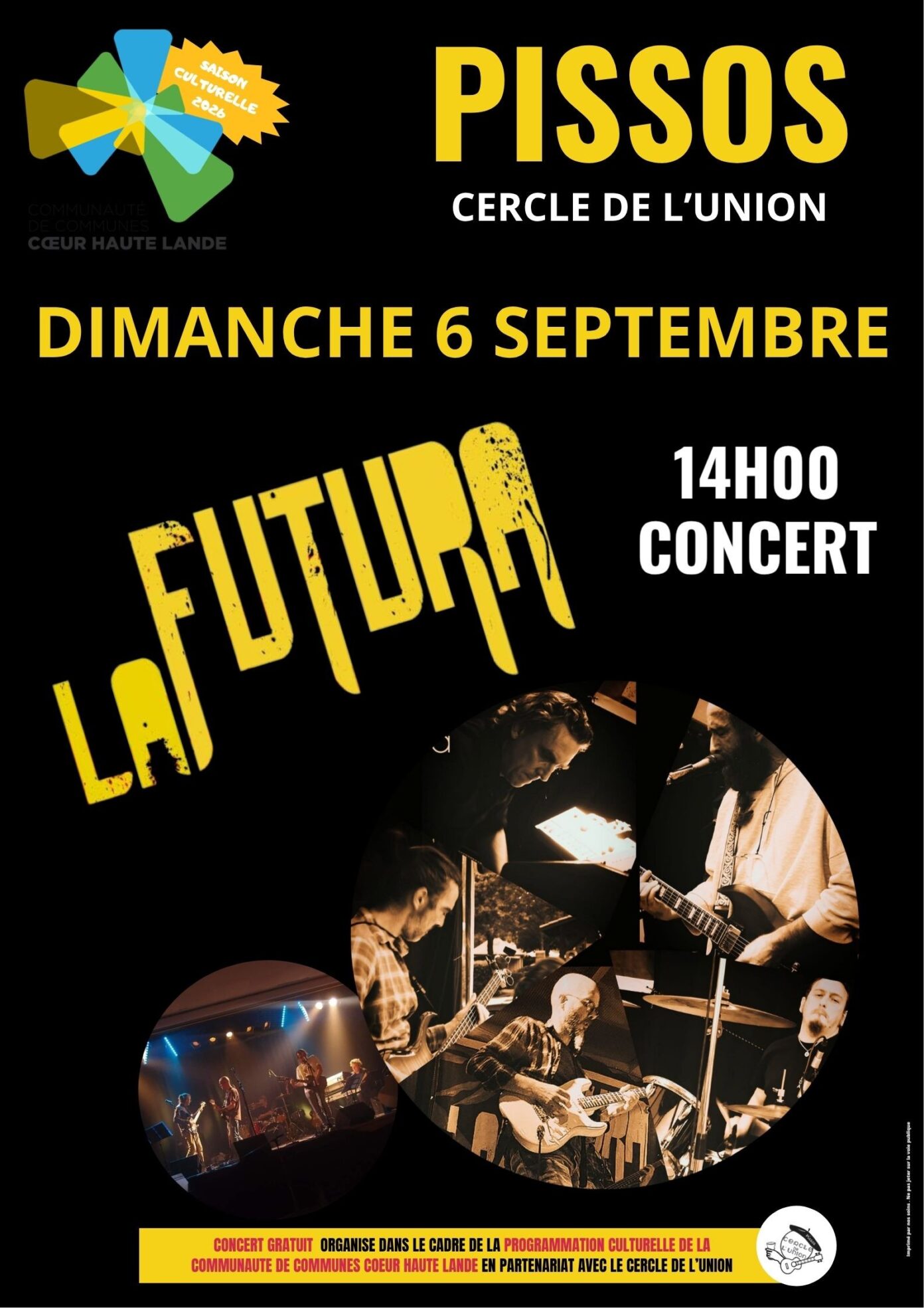 CONCERT ROCK LA FUTURA Pissos