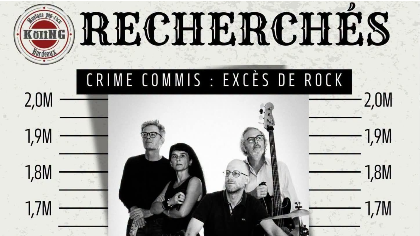 Concert Rock Le 7 Passe à table Le 7 Passe à Table Castres-Gironde
