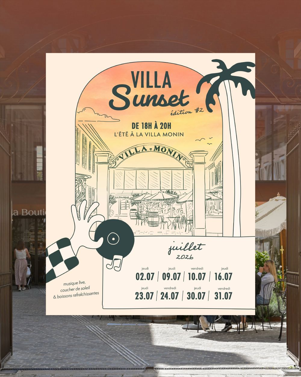 Concert Villa Sunset  Bourges