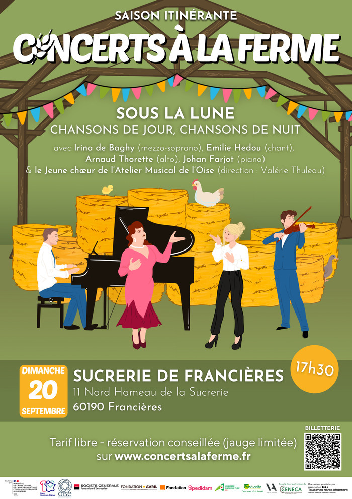 Concerts a la ferme, Sucrerie de Francières, Francières