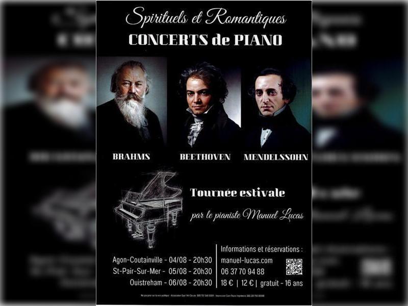 Concerts de piano Agon-Coutainville
