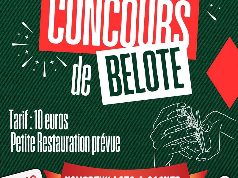 Concours de belote Tennis club Hettange-Grande