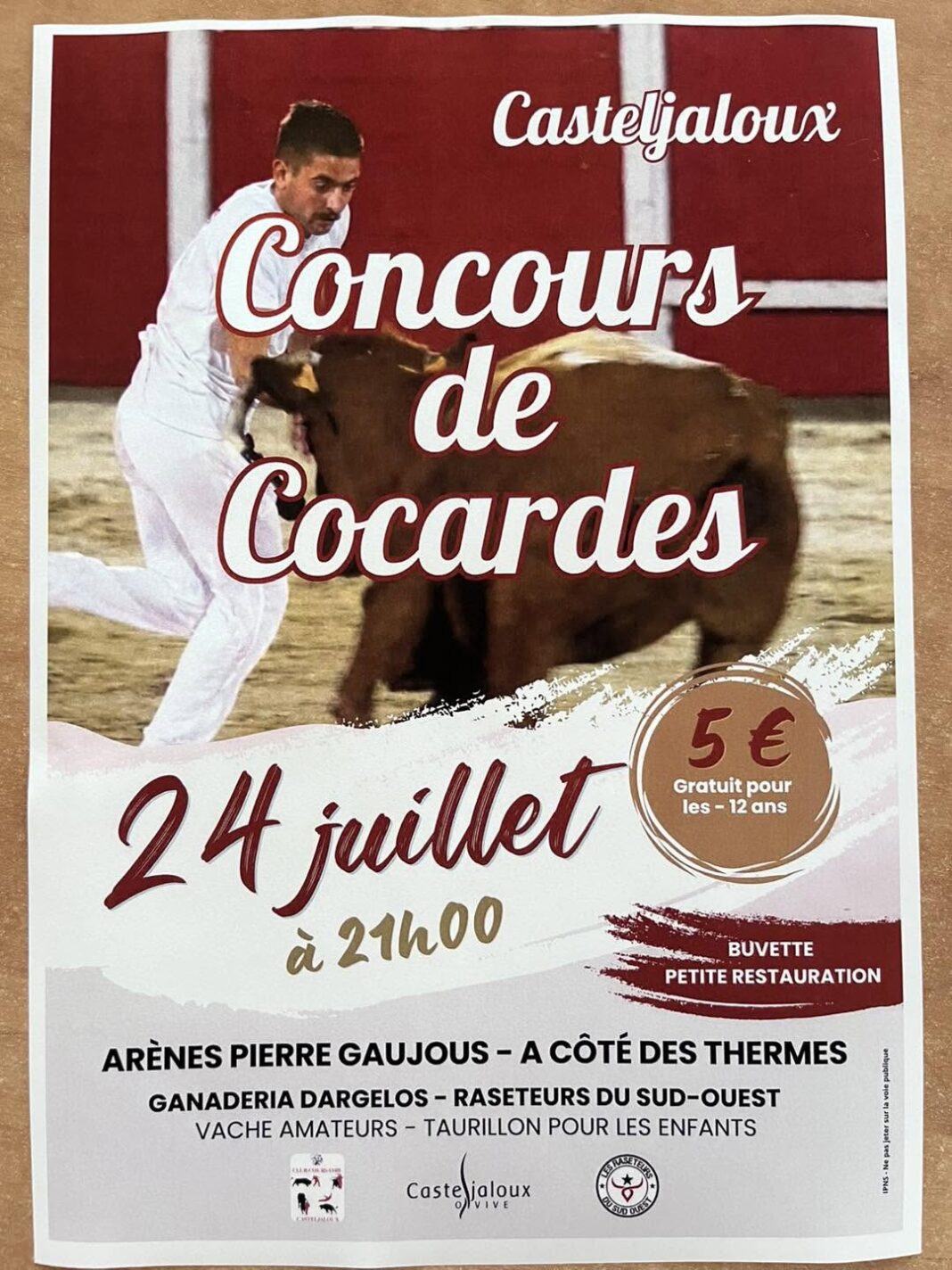 Concours de cocardes Plaine de La Bartère Casteljaloux