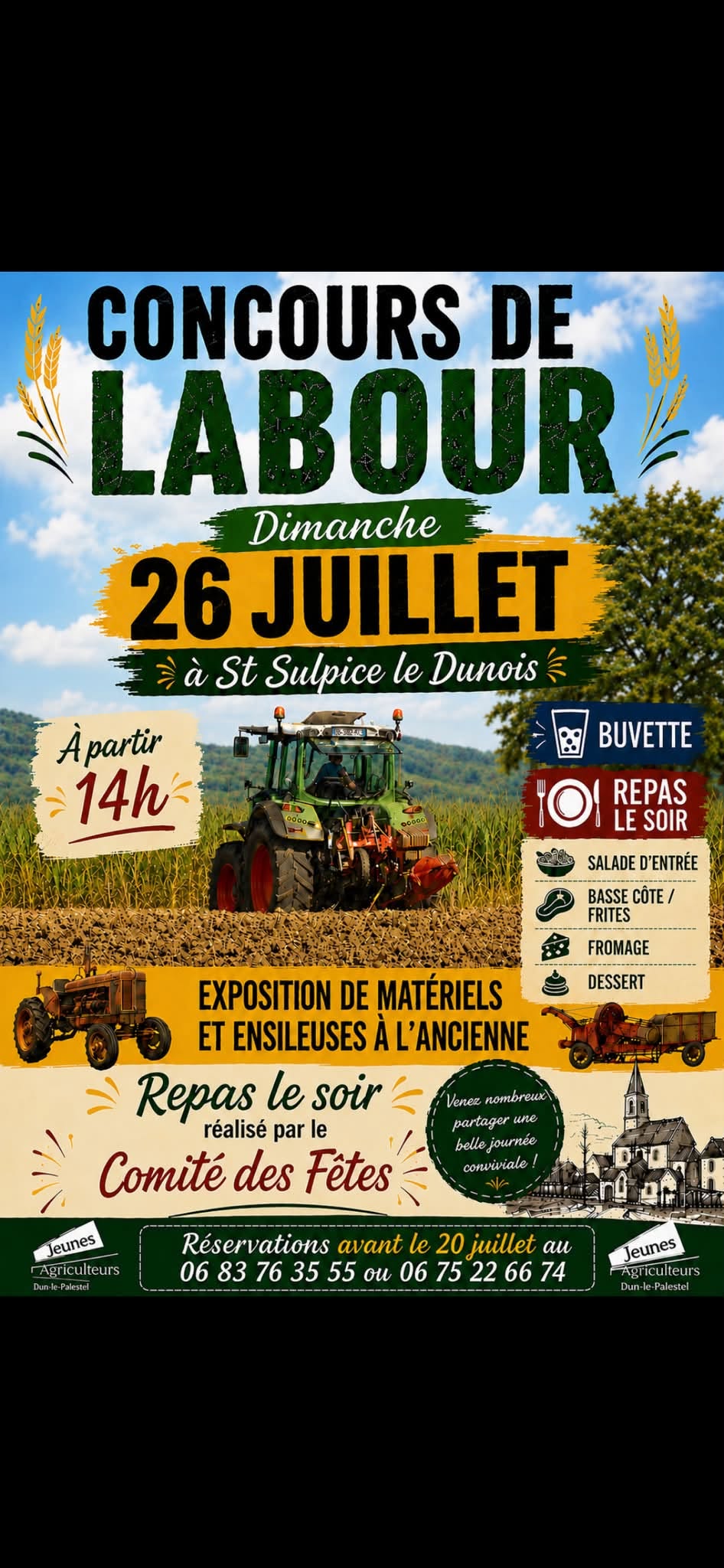 Concours de labour Saint-Sulpice-le-Dunois