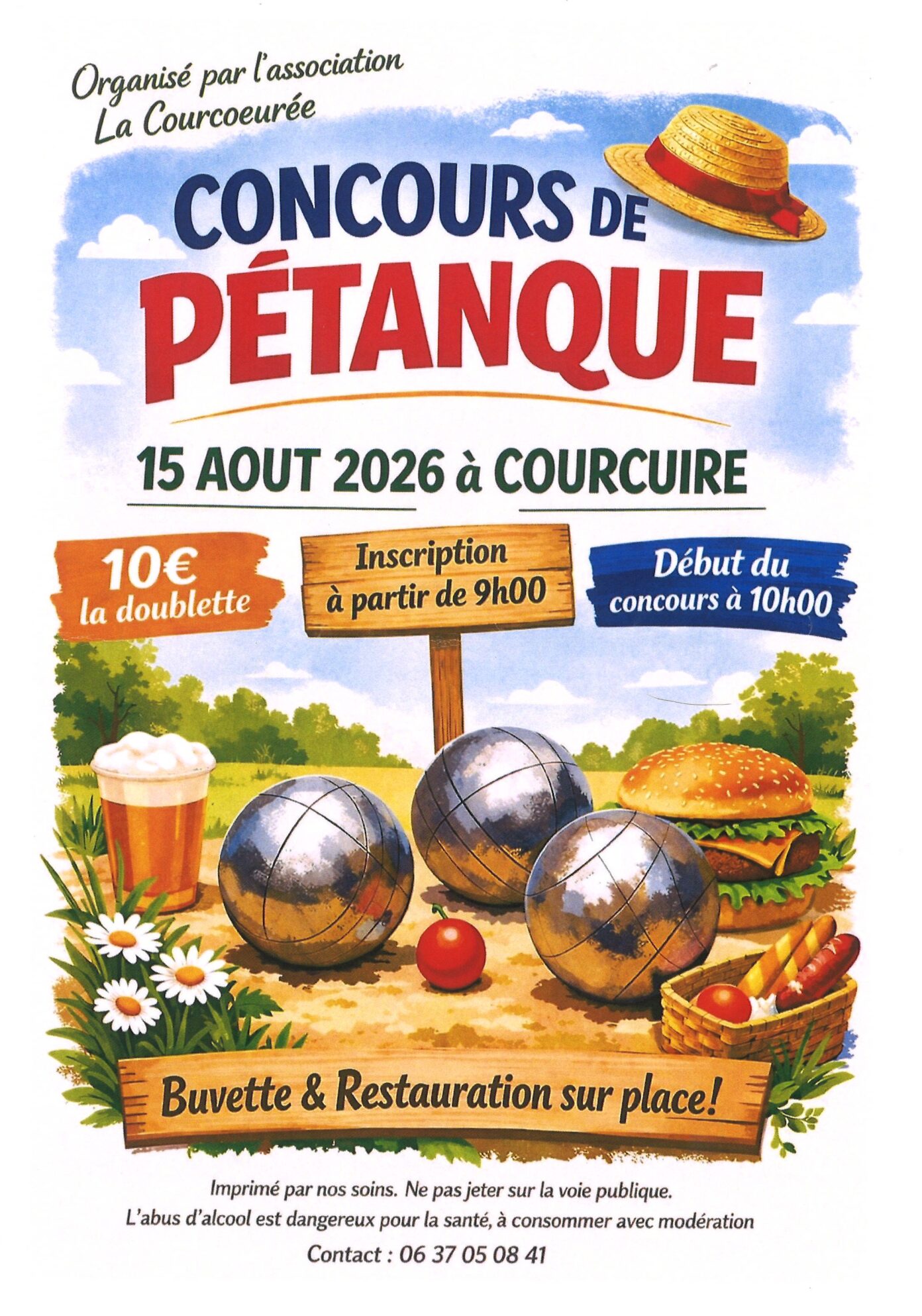 Concours de Pétanque Courcuire