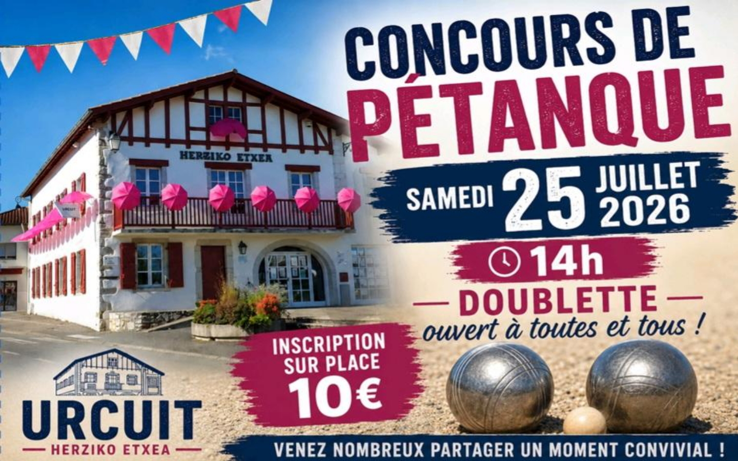 Concours de pétanque 169 D257 Urcuit 2026-07-25