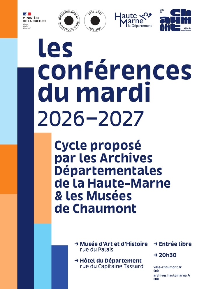 Conférence du Mardi: thème à confirmer, Salle Pierre-Niederberger, Chaumont