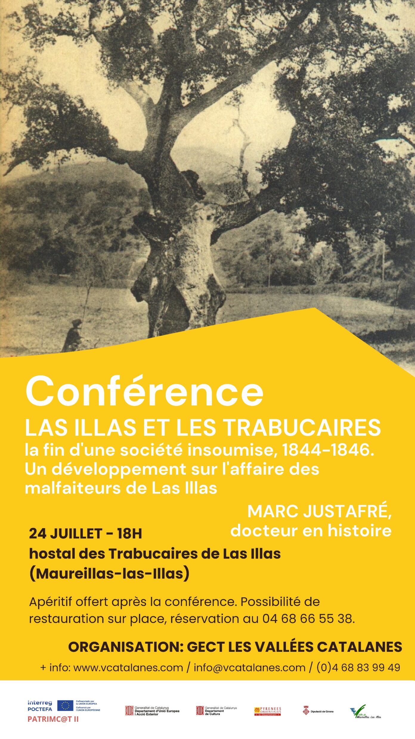 CONFÉRENCE LAS ILLAS ET LES TRABUCAYRES Maureillas-las-Illas