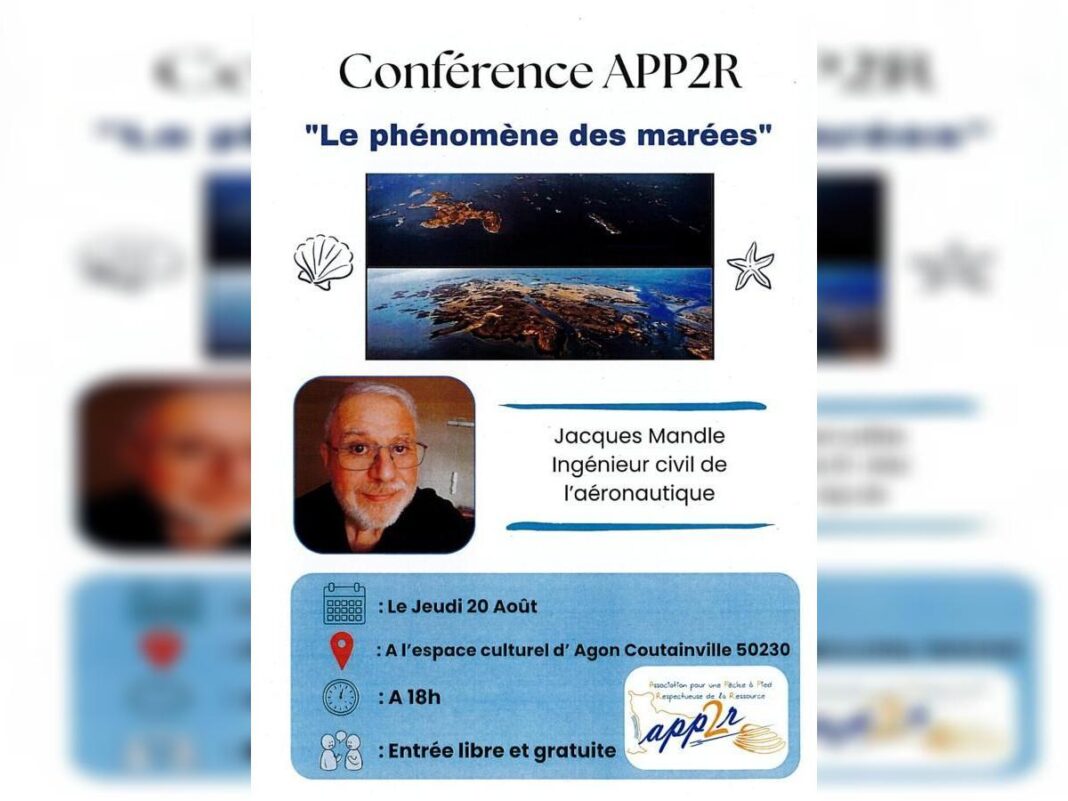 Conférence Le phénomène des marées Espace culturel Agon-Coutainville