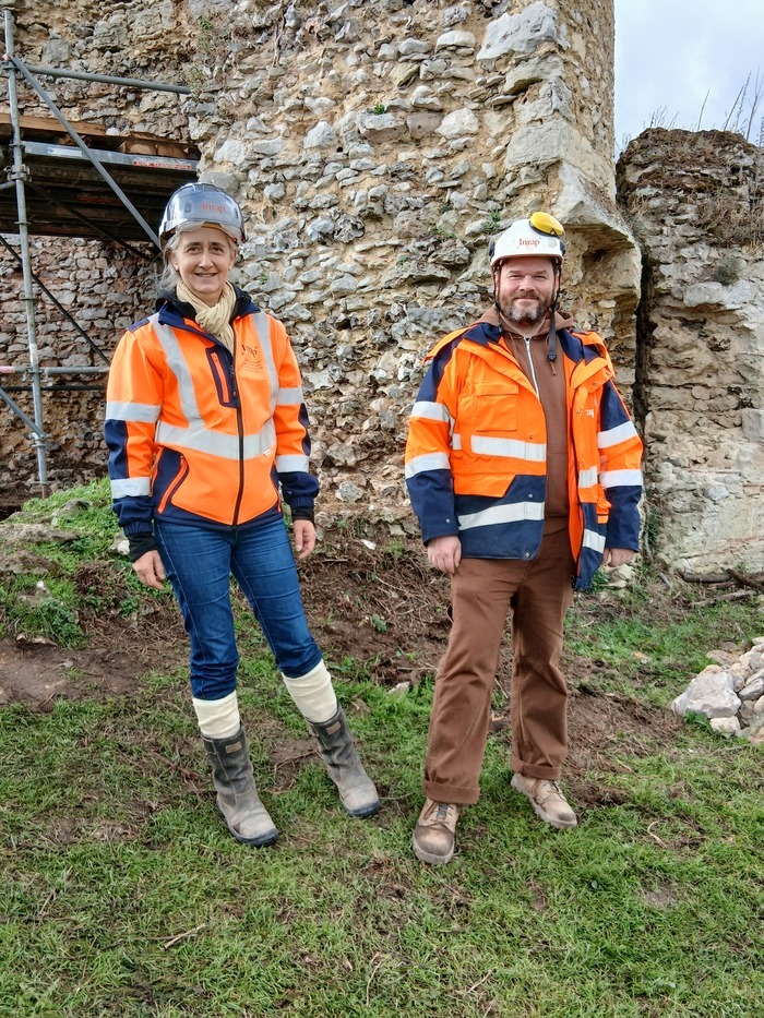 Conférence : les découvertes archéologiques au Châteauneuf-sur-Epte, Château, Château-sur-Epte