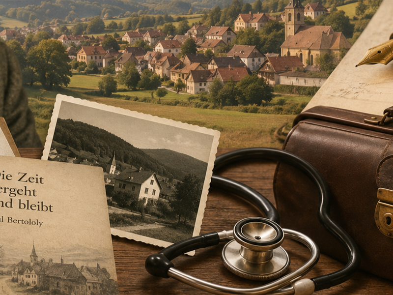 Conférence Paul Bertololy, médecin et écrivain  Wissembourg
