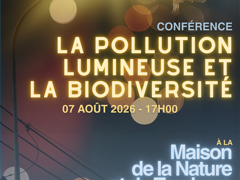 Conférence Pollution lumineuse et biodiversité  Hettange-Grande