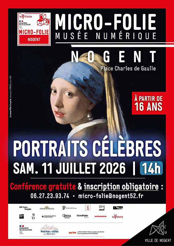 Conférence portraits célèbres Nogent