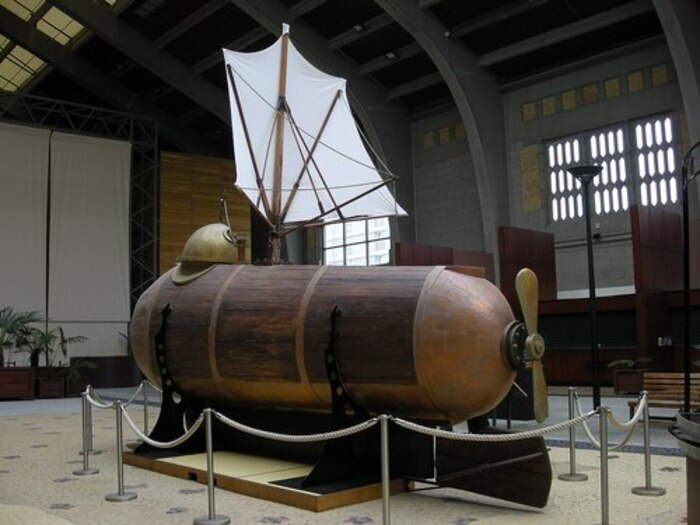 Conférence sur le Nautilus de Fulton par Hugues Demoulin Musée maritime