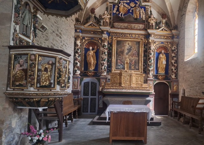 Conférence sur les retables de la Vallée du Viaur, Église de Saint-Sauveur de Grandfuel, Comps-la-Grand-Ville