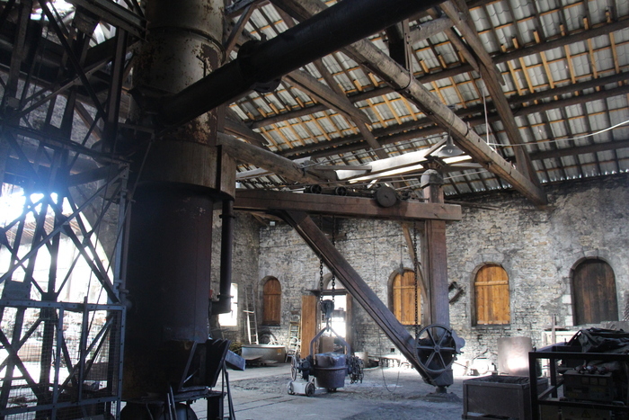 Conservartoire des arts de la métallurgie, Usine du bas – Fonderie, Dommartin-le-Franc