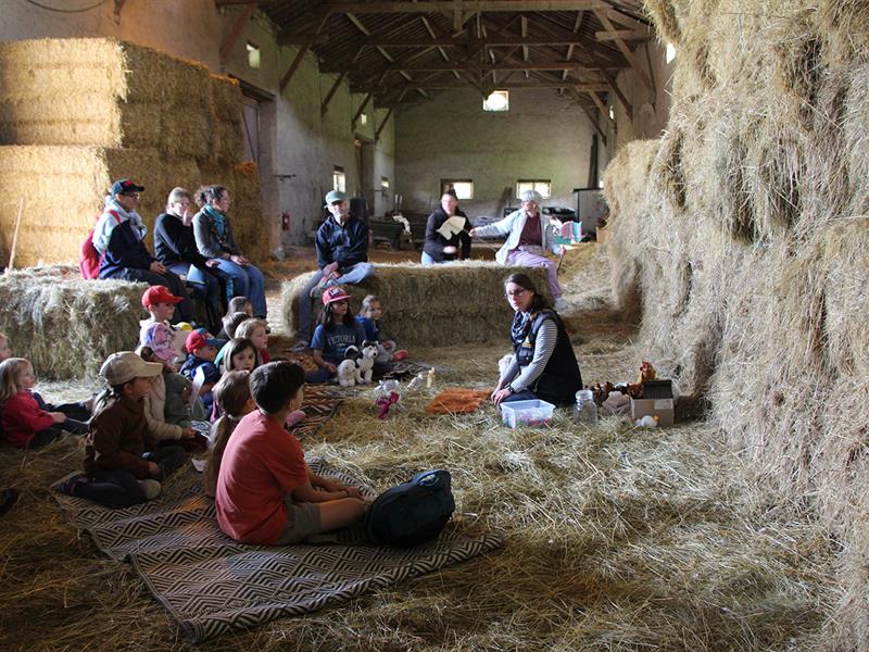 Conte participatif à la ferme de la Hardonnerie Vauquois