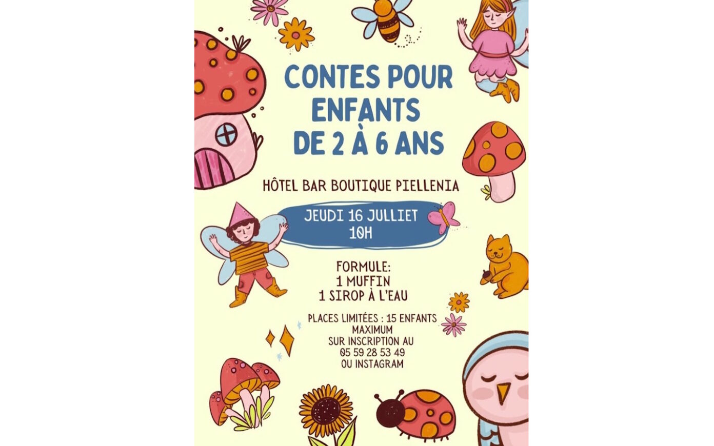 Conte pour enfants Place centrale Tardets-Sorholus