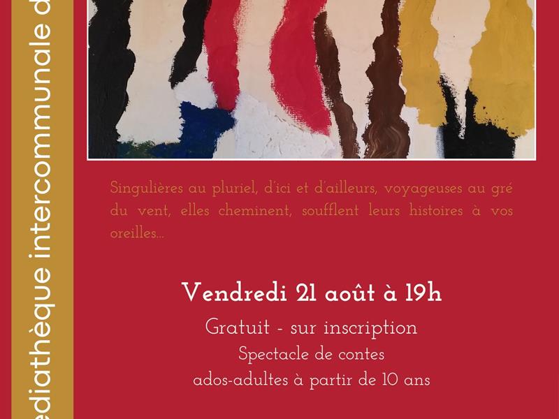 Contes pour ados adultes les filles du vent Médiathèque Intercommunale Mirecourt