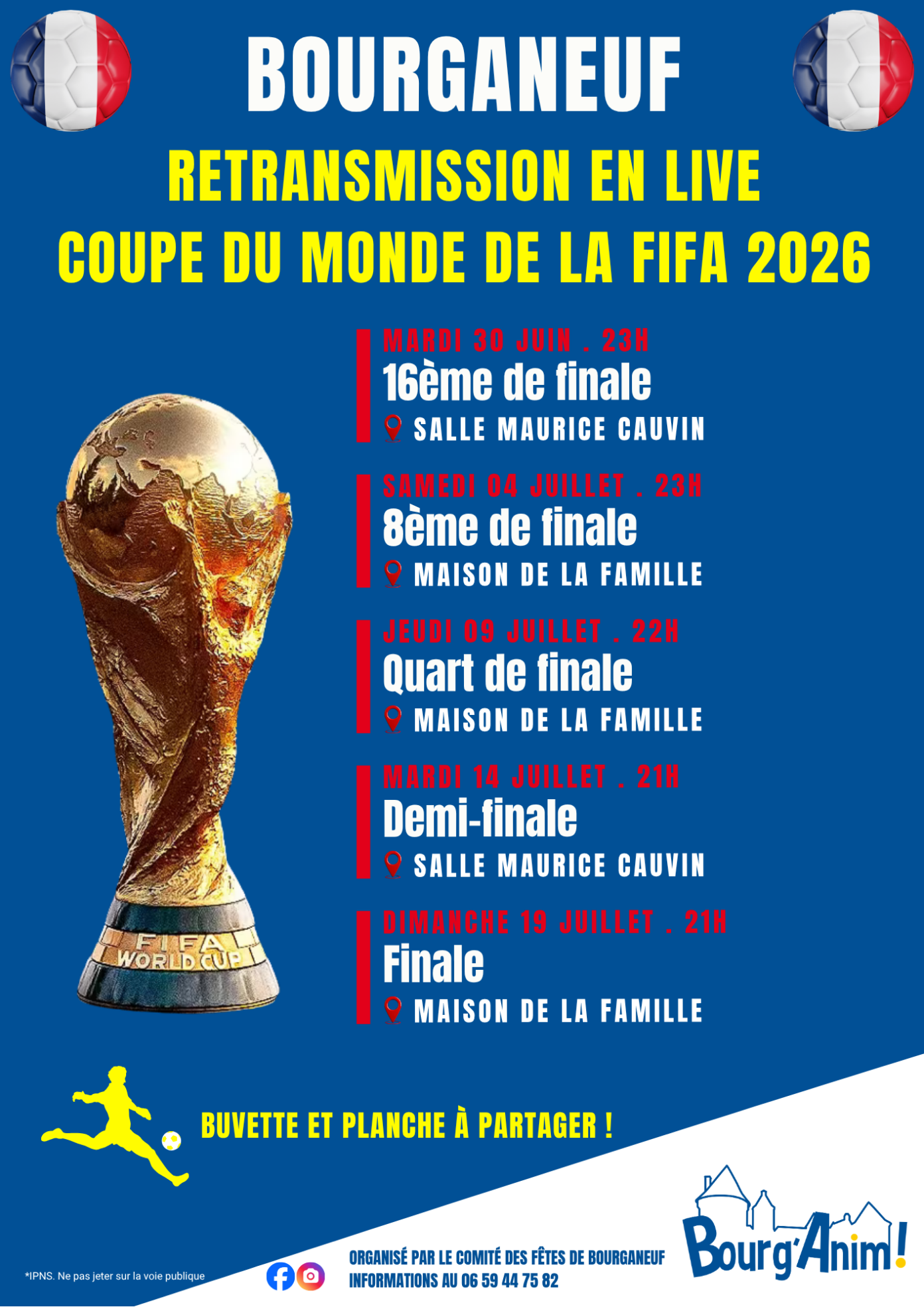 Coupe du Monde Salle Maurice Cauvin Bourganeuf