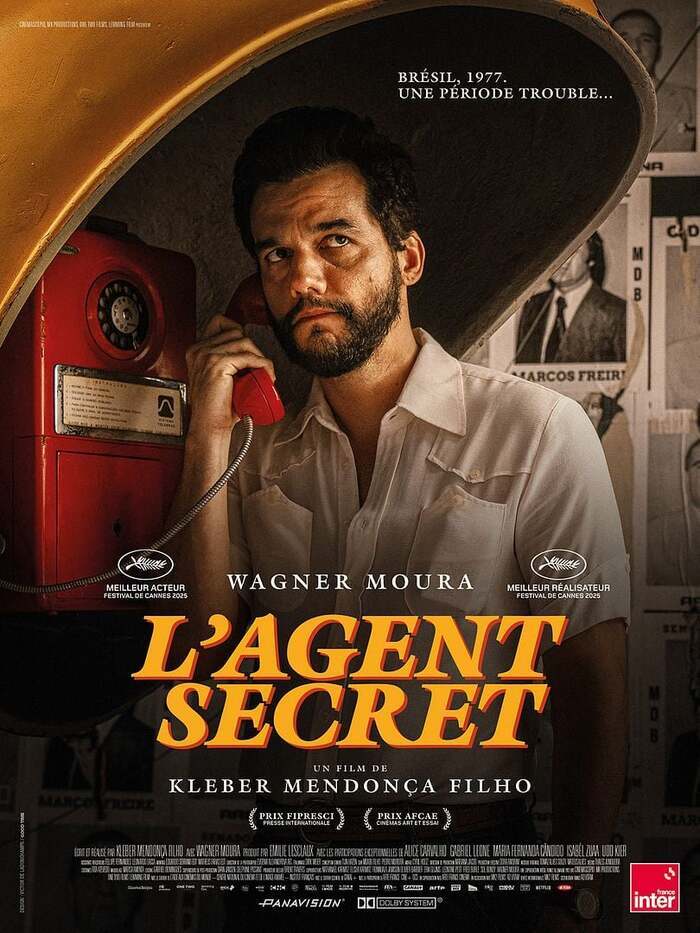 COUPS DE ❤️ D’UN CINÉMA-MONDE #6 ★ L’AGENT SECRET de Kleber Mendonça Filho, Café des images, Hérouville-Saint-Clair