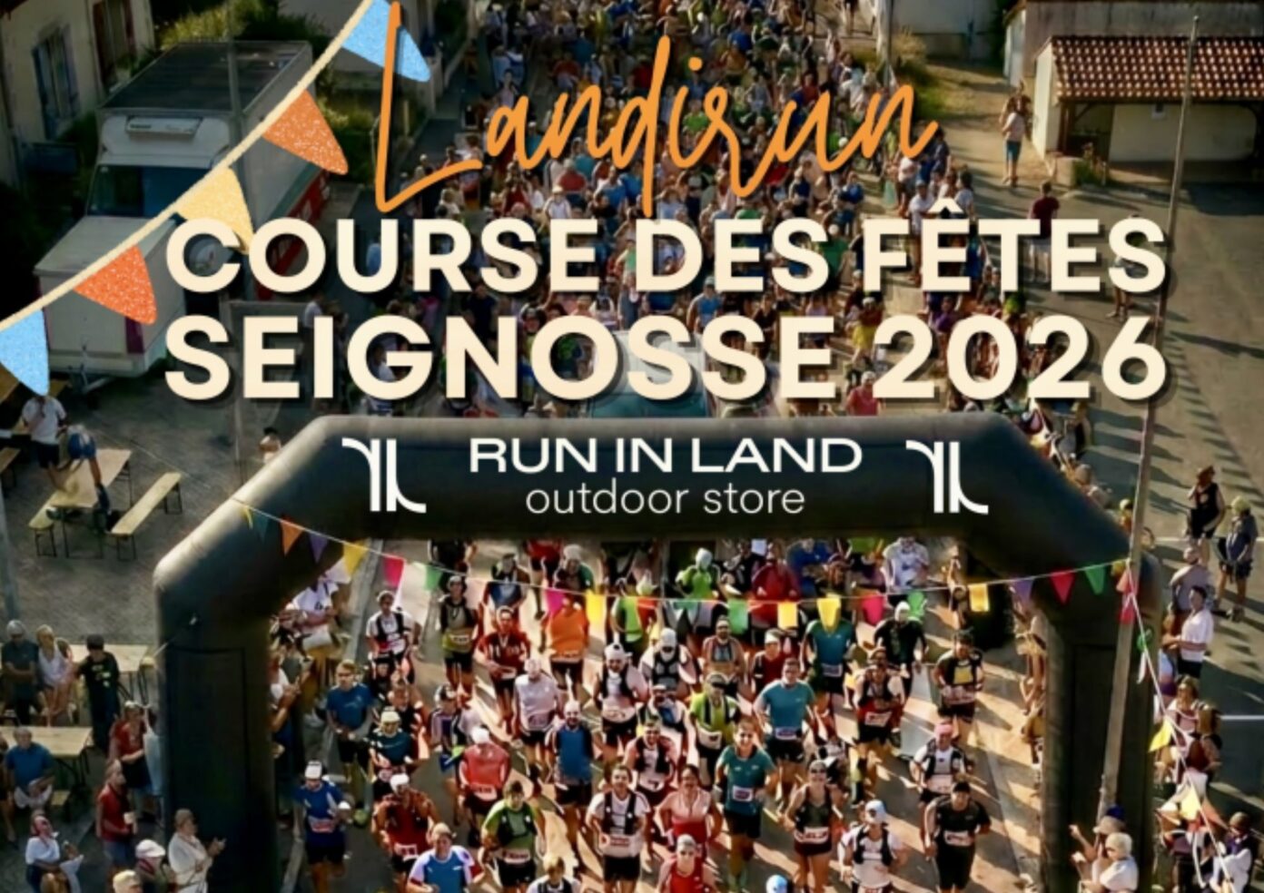 Course des Fêtes de Seignosse Départ de la mairie Seignosse