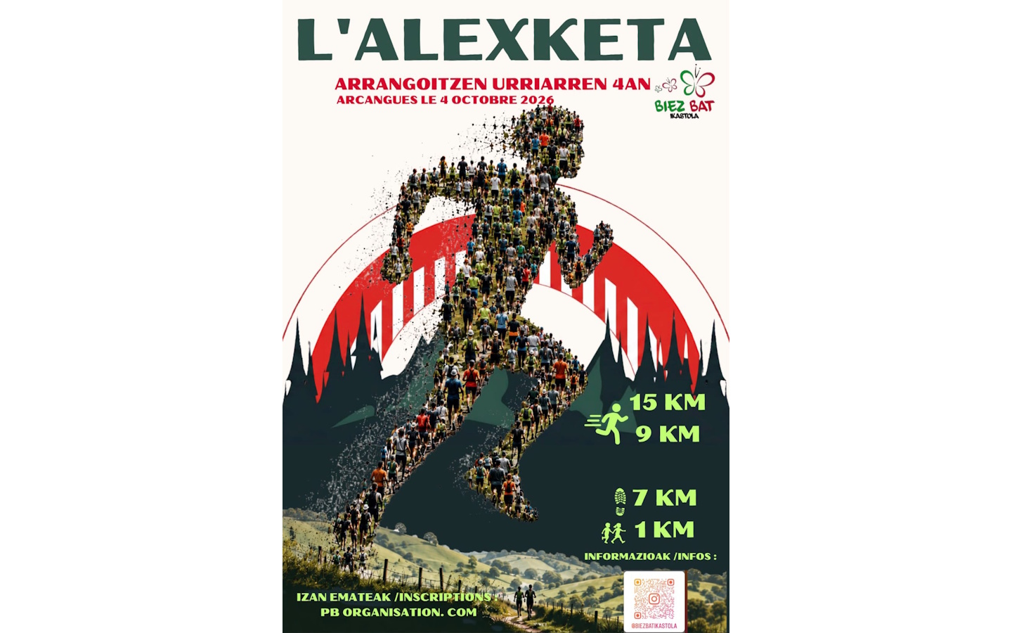 Course L'Alexketa Fronton Arcangues 2026-08-04