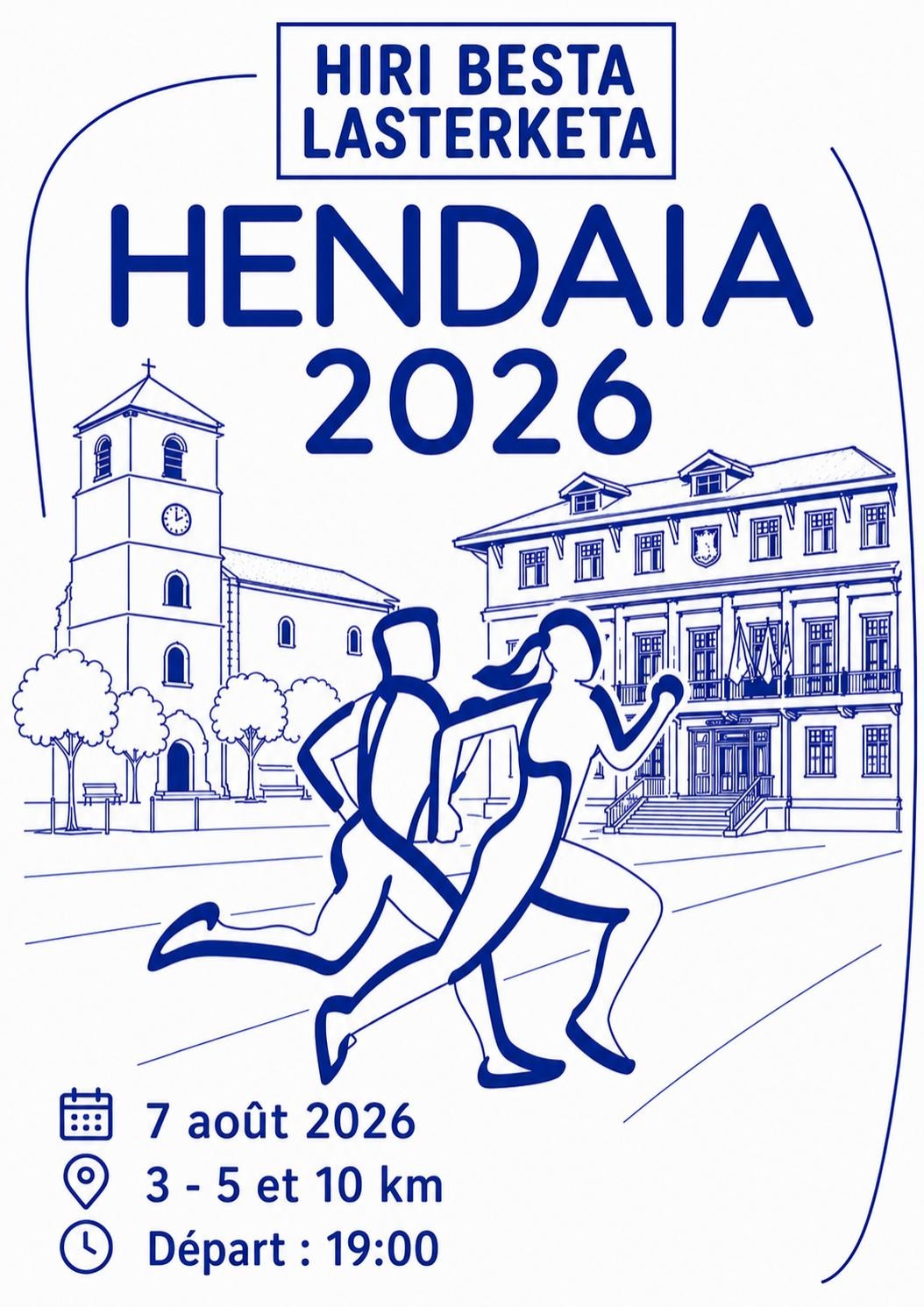 Course pédestre d’Hiri Besta les Pitchouns (de 5 à 11 ans) Hendaye