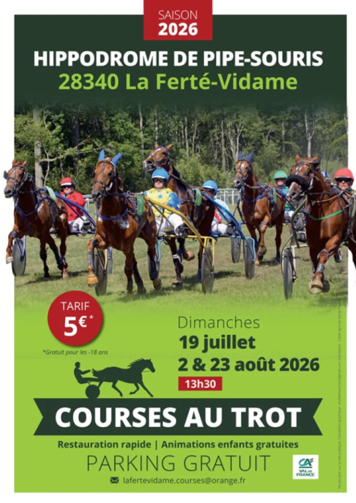 Courses au trot La Ferté-Vidame