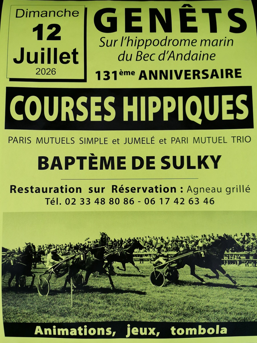 Courses hippiques Genêts