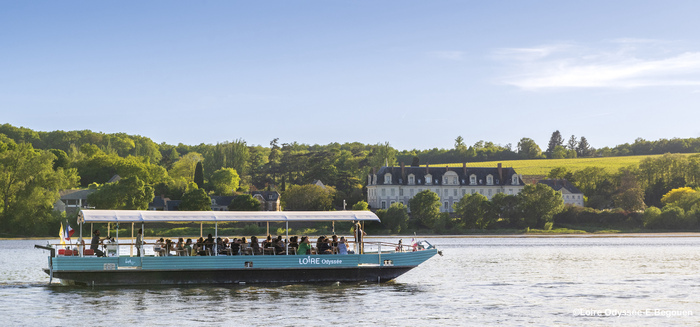 Croisière à thème : santé de la Loire, Bateau de Loire Odyssée, La Ménitré
