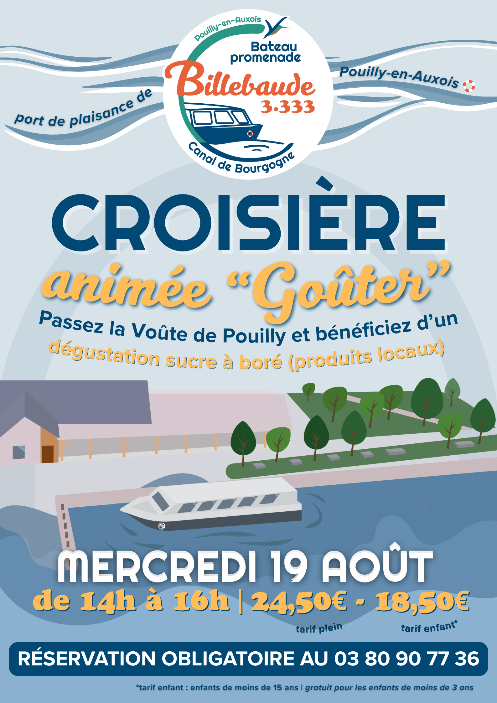 Croisière Goûter 1 Rue de la Coopérative Pouilly-en-Auxois 2026-08-19