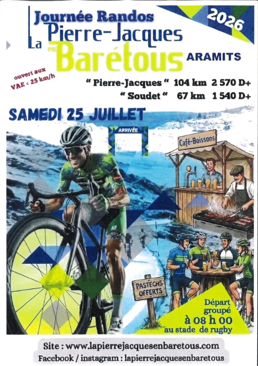 Cyclosportive La Pierre-Jacques en Barétous Aramits