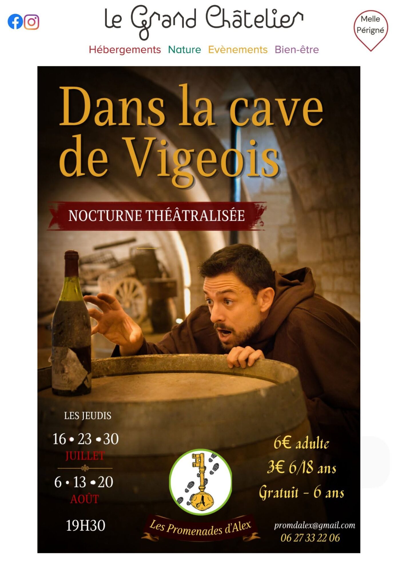 Dans la Cave de Vigeois !  Melle