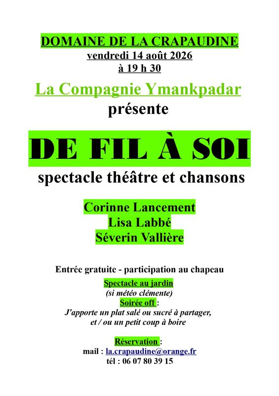 De fil à soi  Rosnay