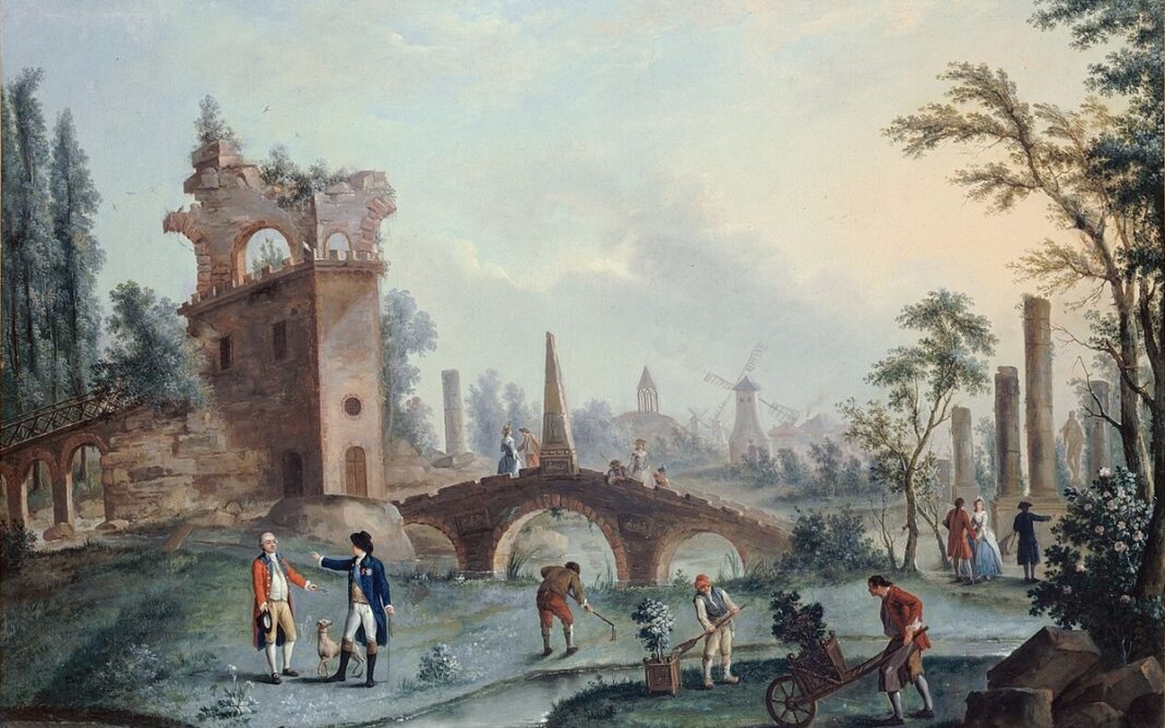 De la folie de Chartres au Parc Monceau Bibliothèque des Batignolles Paris