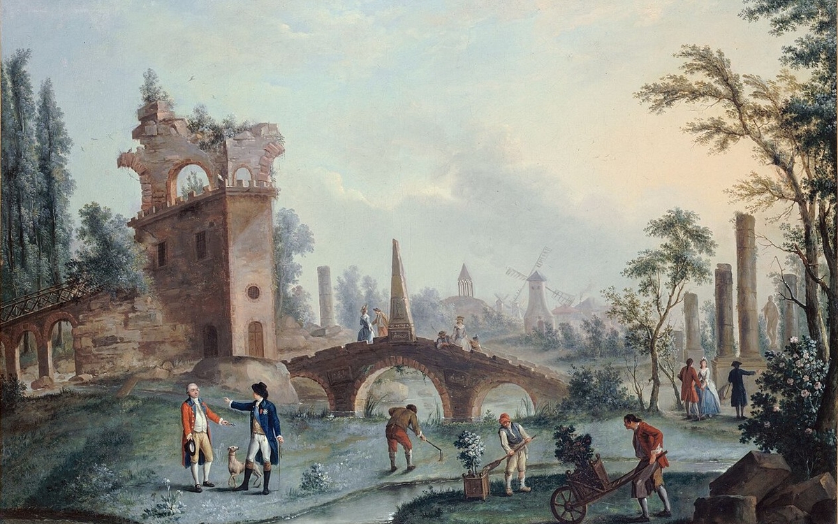 De la folie de Chartres au Parc Monceau Bibliothèque des Batignolles  Paris