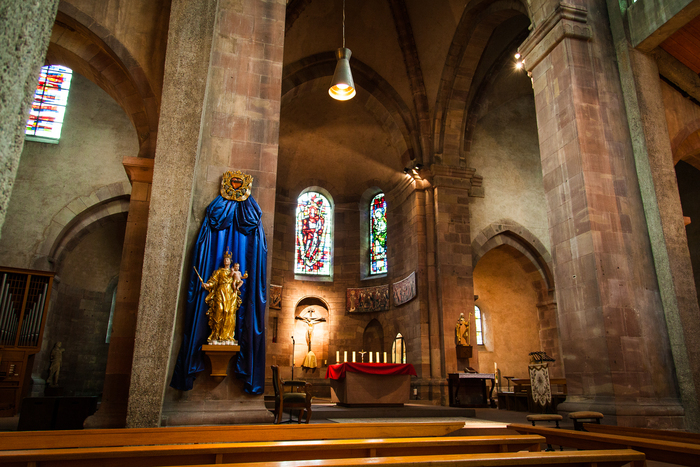 De l'abbaye au collège : plus de mille ans d'histoire Église Saint-Étienne Strasbourg