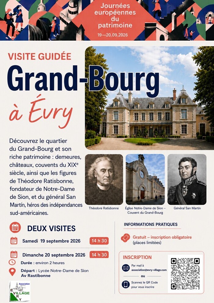Découverte de Grand-Bourg, Lycée Notre Dame de Sion, Évry