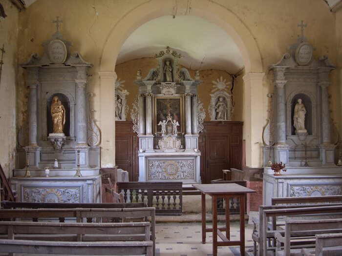 Découverte de la chapelle de Wé, Chapelle Saint-Pierre de Wé, Carignan