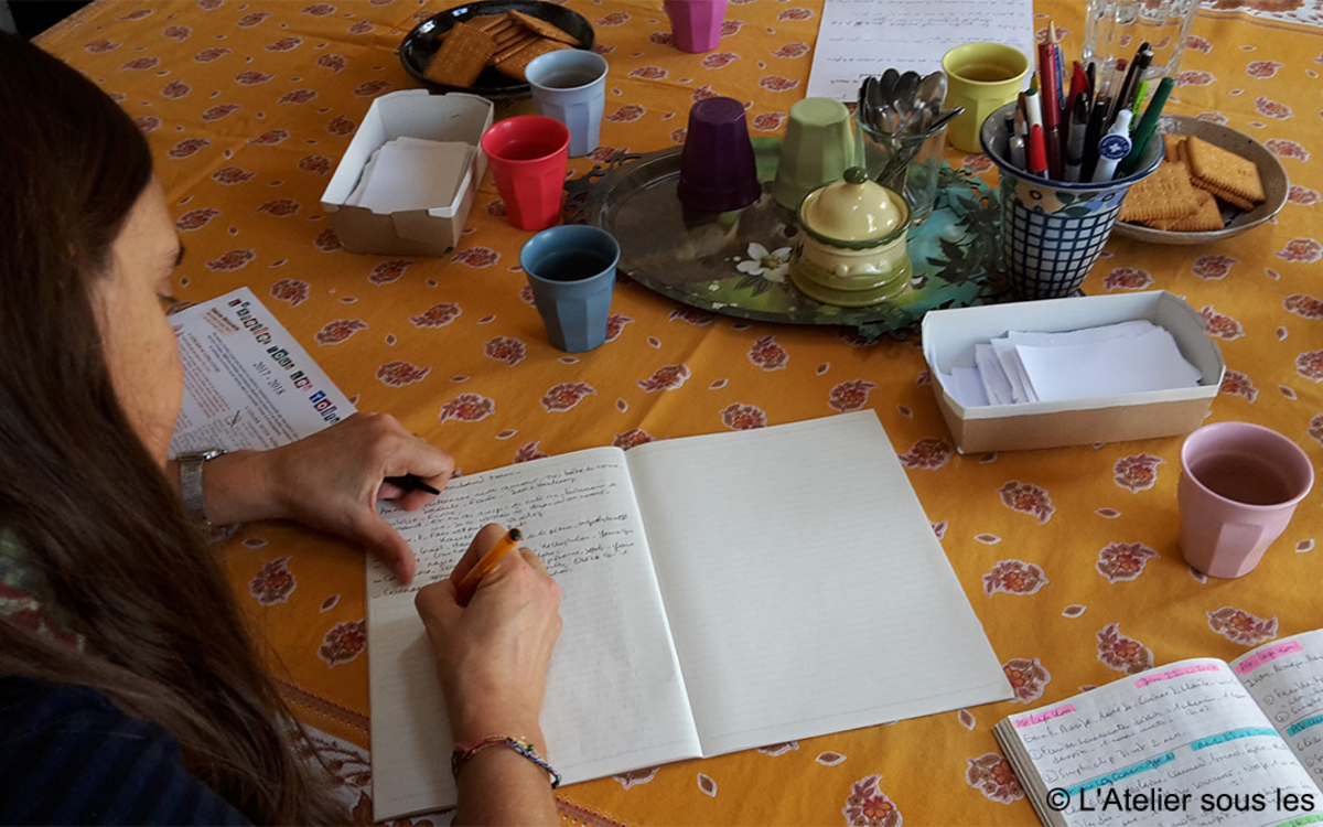 Découverte de l'Atelier d'écriture au Long cours L'Atelier sous les Toits Paris