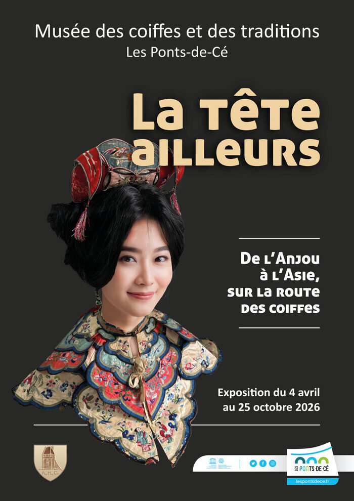 Découverte de l’exposition « La tête ailleurs » au château musée des coiffes !, Château-musée des coiffes et des traditions, Les Ponts-de-Cé