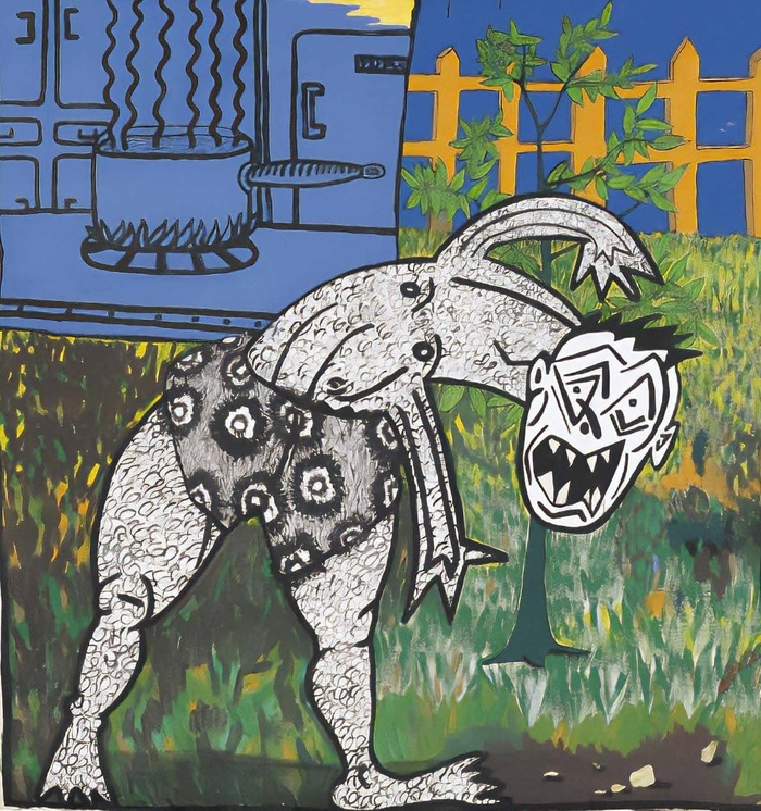 Découverte de l&rsquo;exposition Robert Combas « On dit que je suis grotesque… », Château de Vincennes, Vincennes