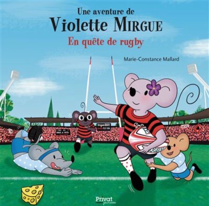 Découverte du nouvel album de Violette Mirgue : En quête de rugby Médiathèque De Mercuès Mercuès
