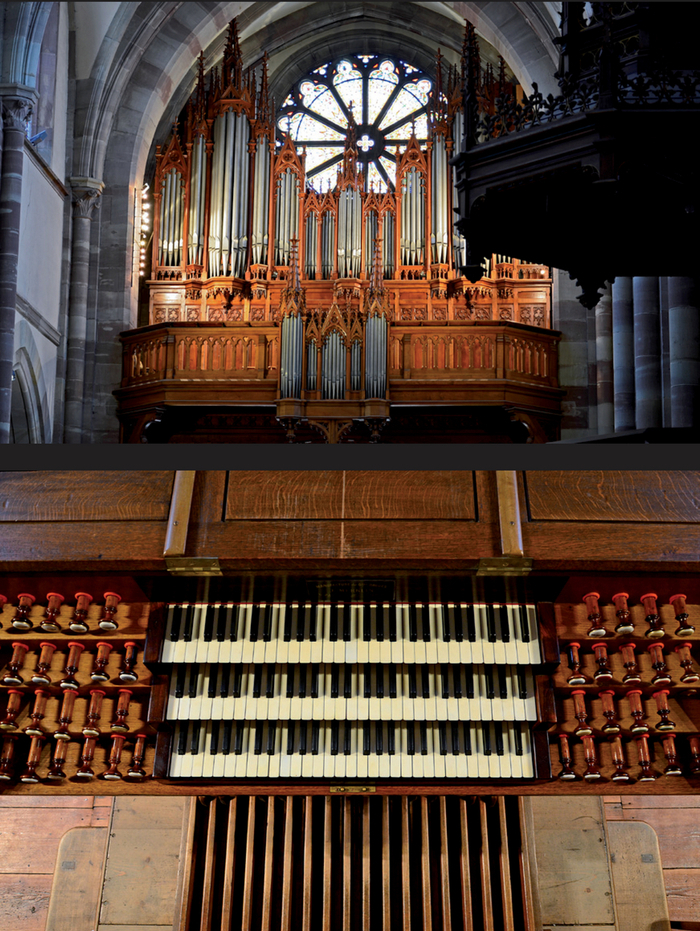 Découverte illustrée de l'orgue de tribune Joseph Merklin Église Saints-Pierre-et-Paul Obernai