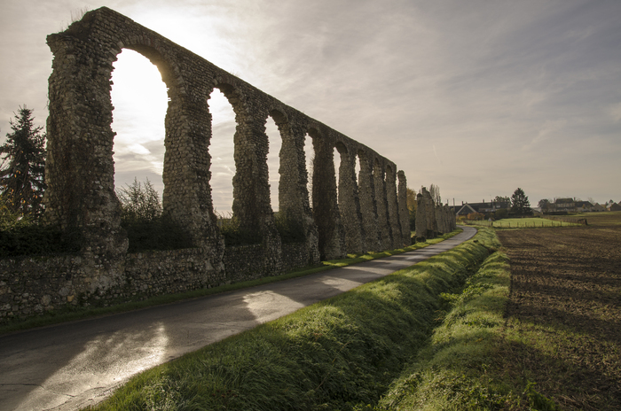 Découvrez l’aqueduc au temps de Malliacum, Vestiges de l&rsquo;aqueduc gallo-romain, Luynes