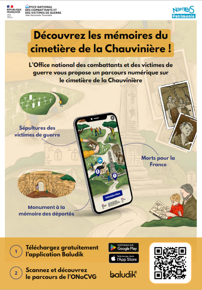 Découvrez les mémoires du cimetière de la Chauvinière !, Cimetière de la chauvinière, Nantes